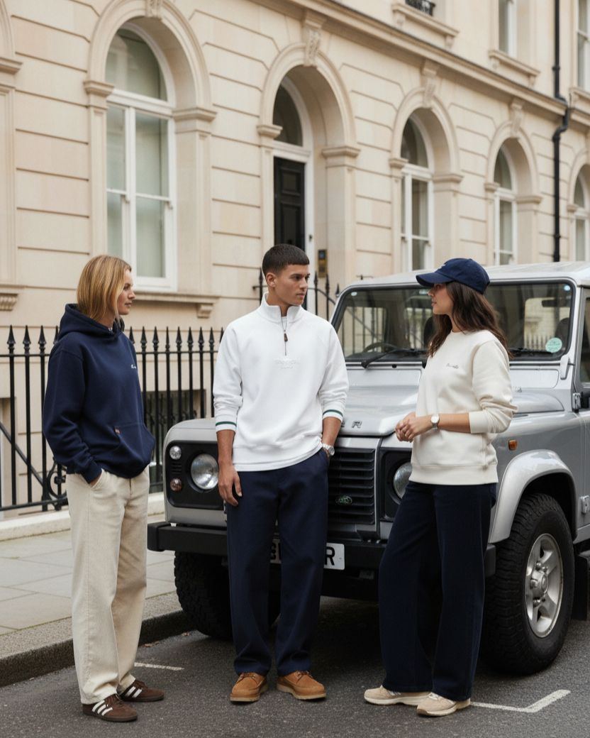 The TC Quarter-Zip - Off-White