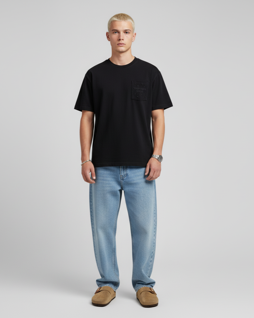 The Special Pocket T-Shirt - Black