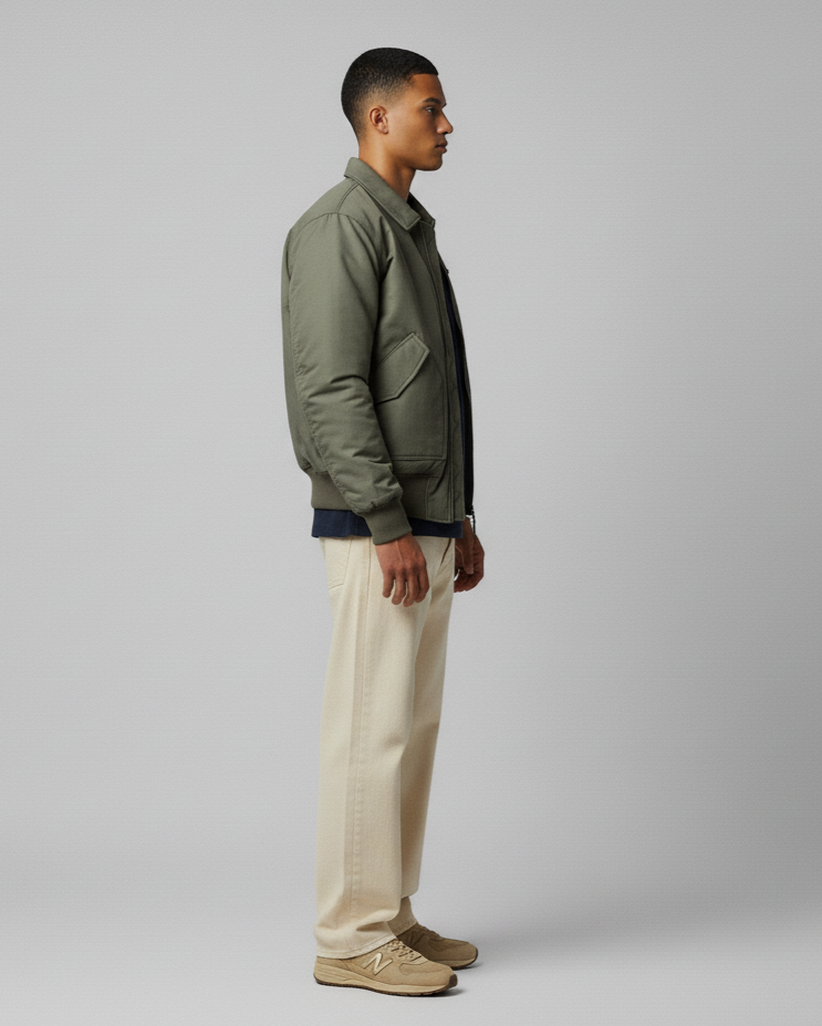 The TC Bomber Jacket - Khaki