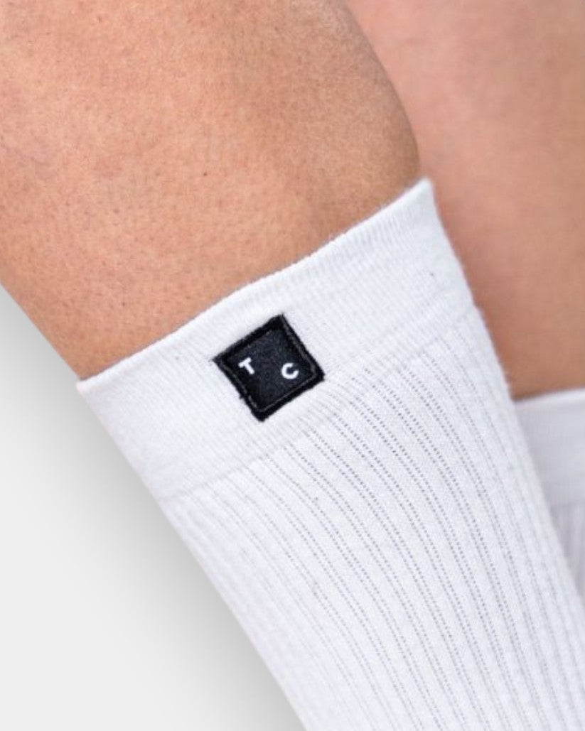The TC Socks - White.
