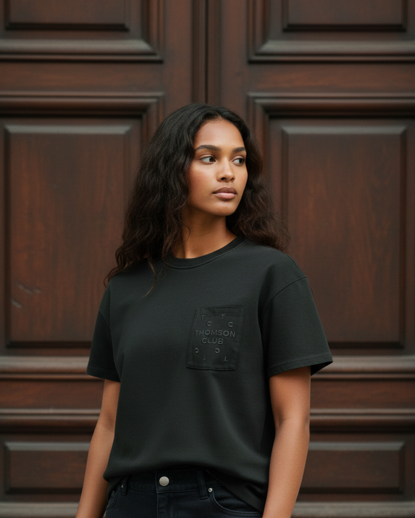 The Special Pocket T-Shirt - Black