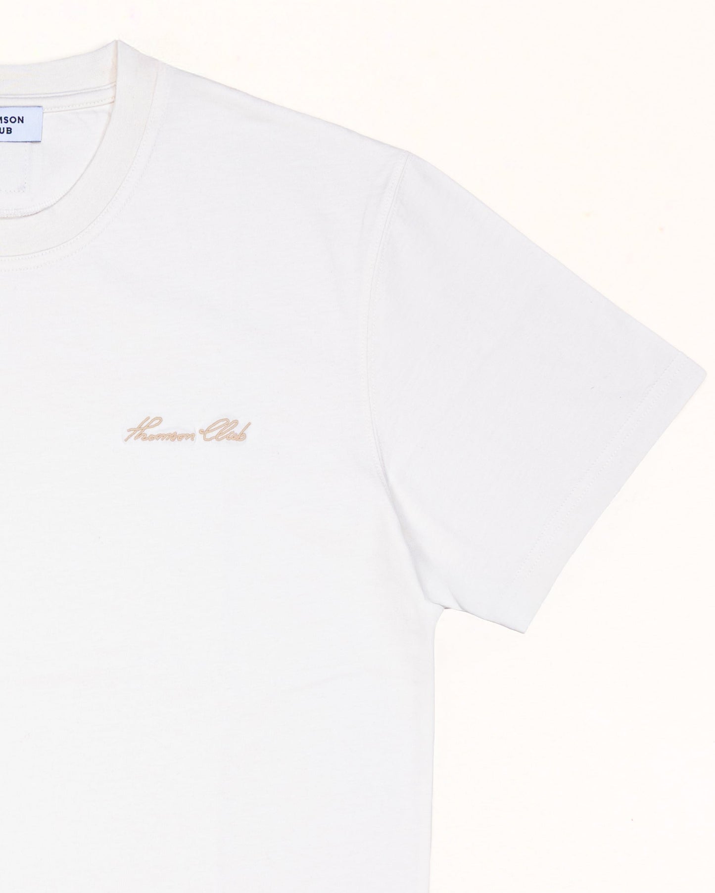 The Signature T-Shirt - Ivory.