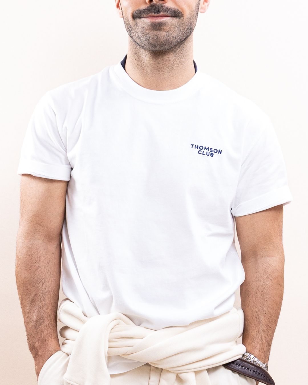 Ski on Wheels T-Shirt White