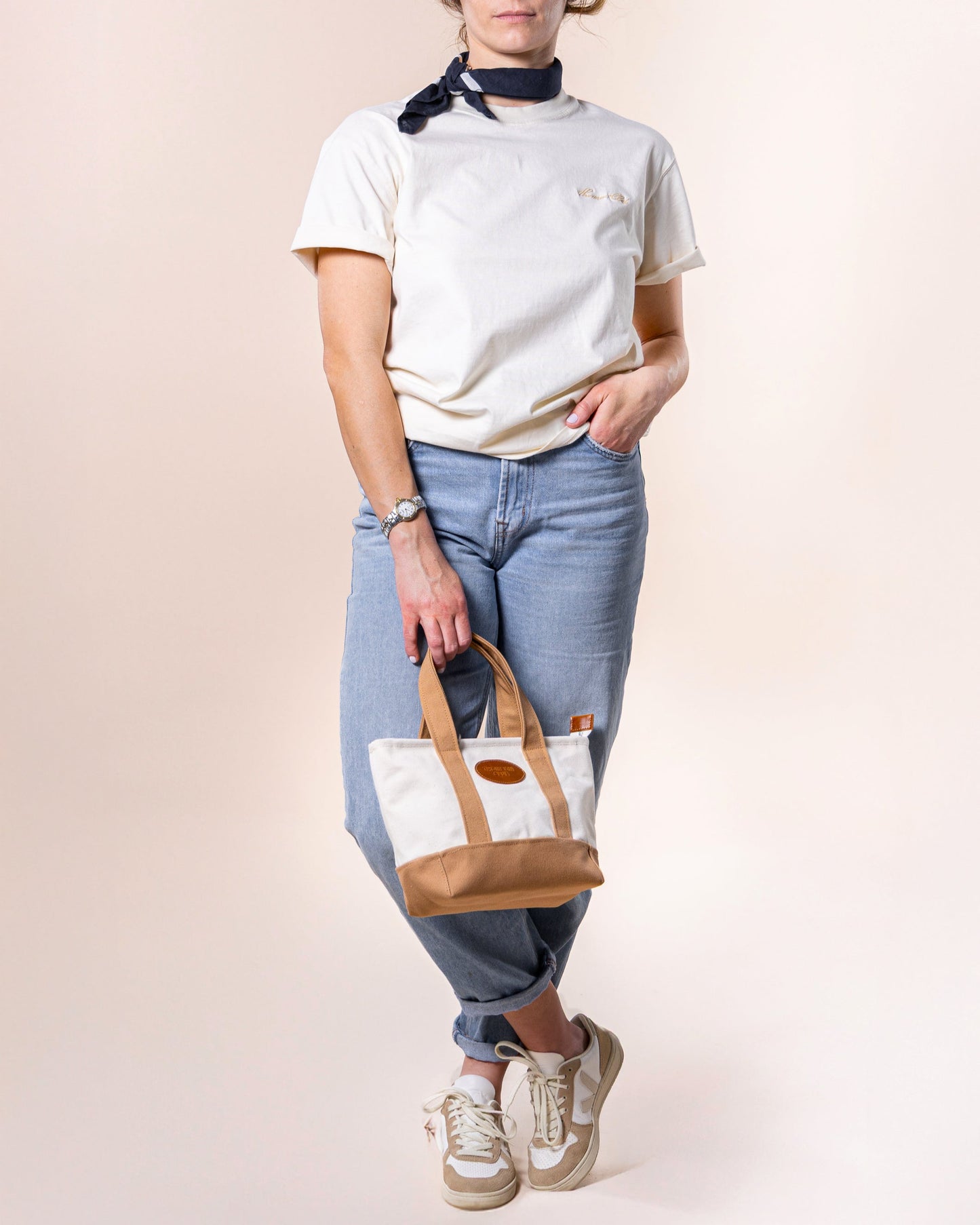 The Signature T-Shirt - Ivory.