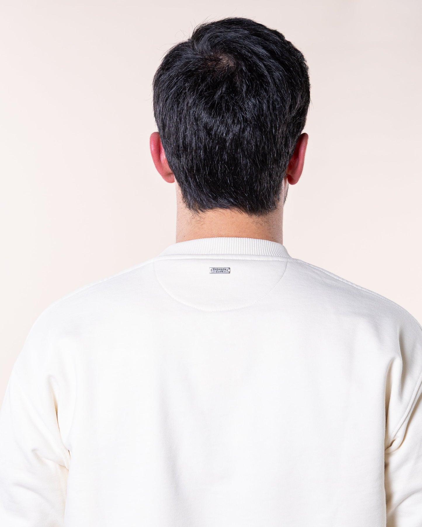 The Logo Box Sweat - Ivory