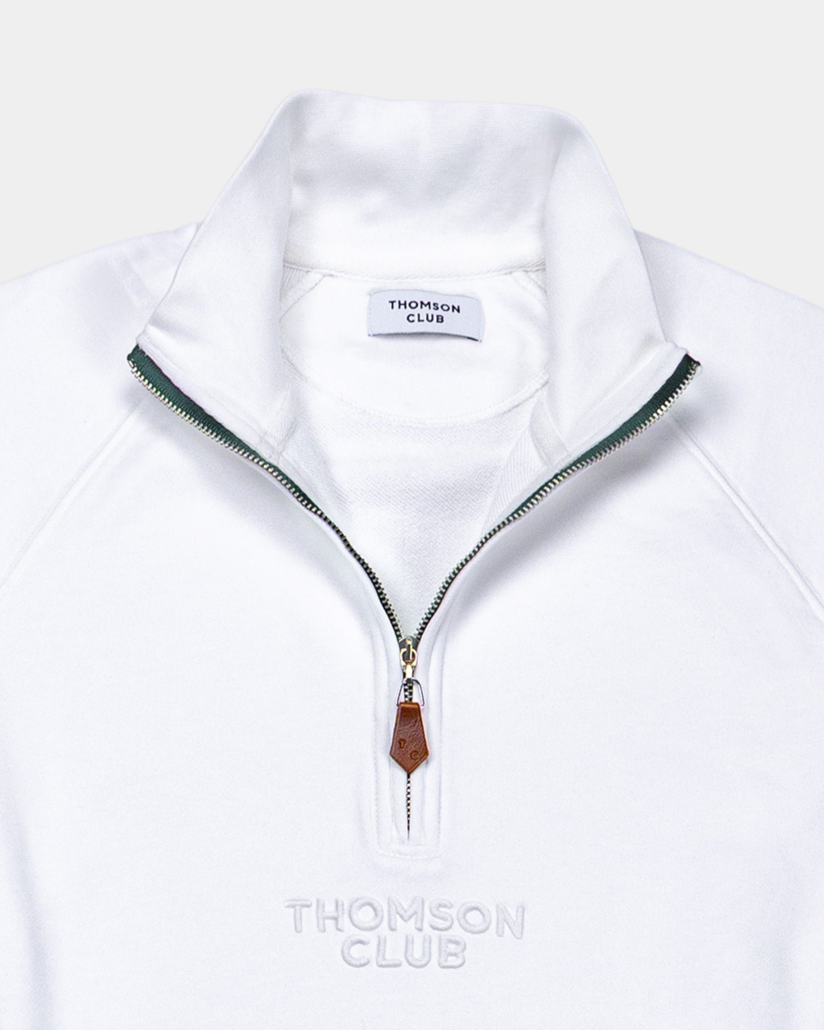 The TC Quarter-Zip - Off-White.