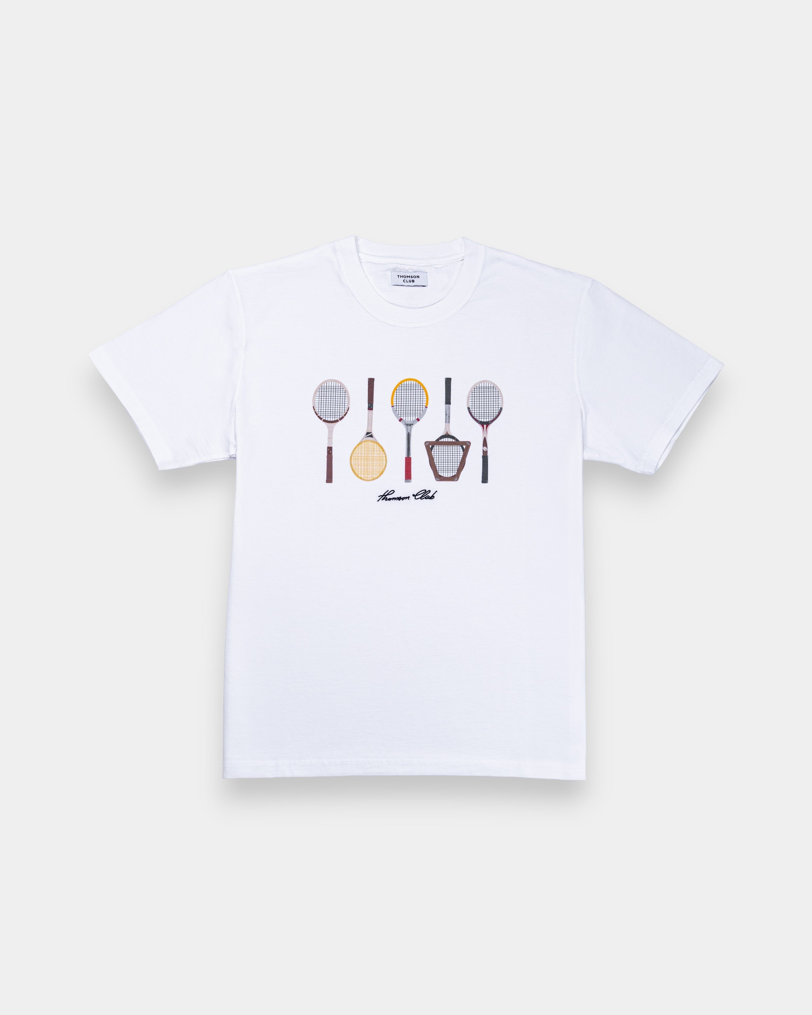 The Vintage Rackets T-Shirt - White