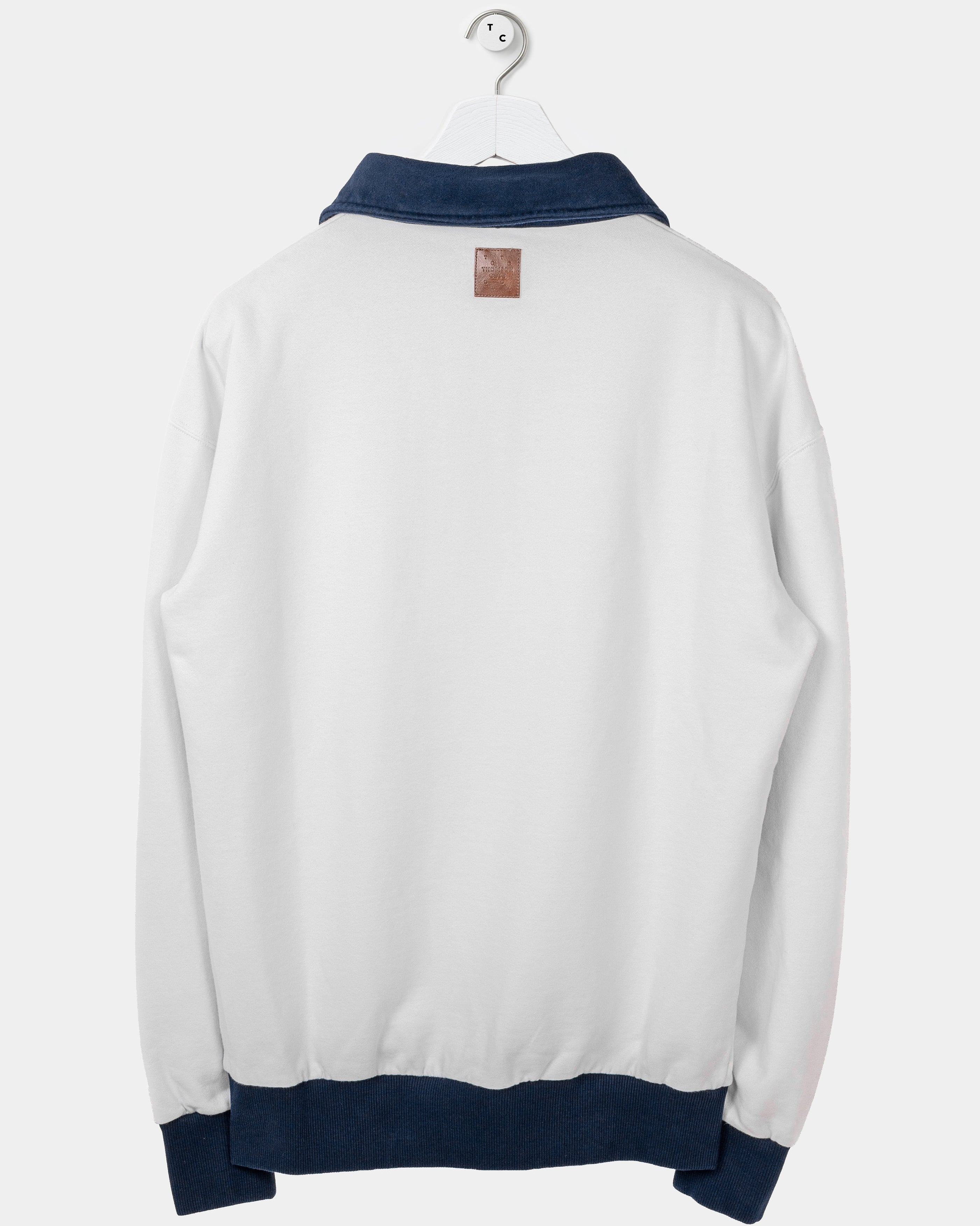 The TC Rugby Polo - Cloud White.