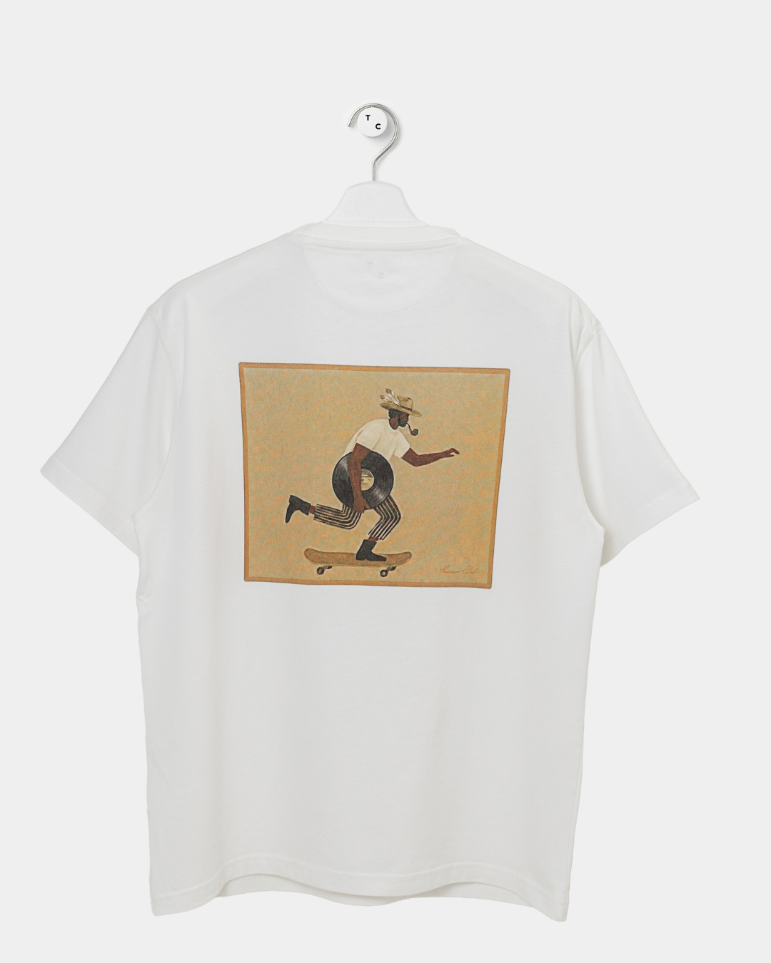The Analog Cruiser T-Shirt – Cream White