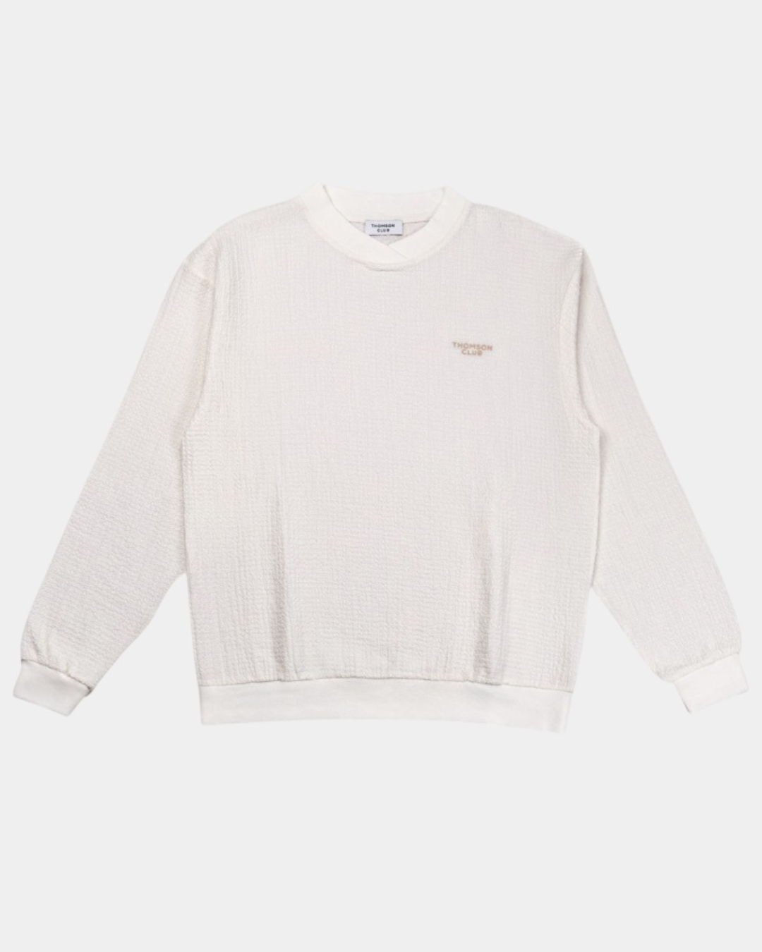 The Seersucker Sweat – Ivory.