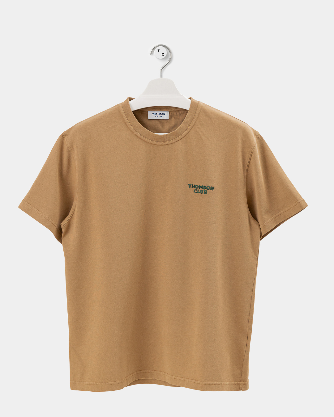 The Logo Embroidery T-Shirt – Camel