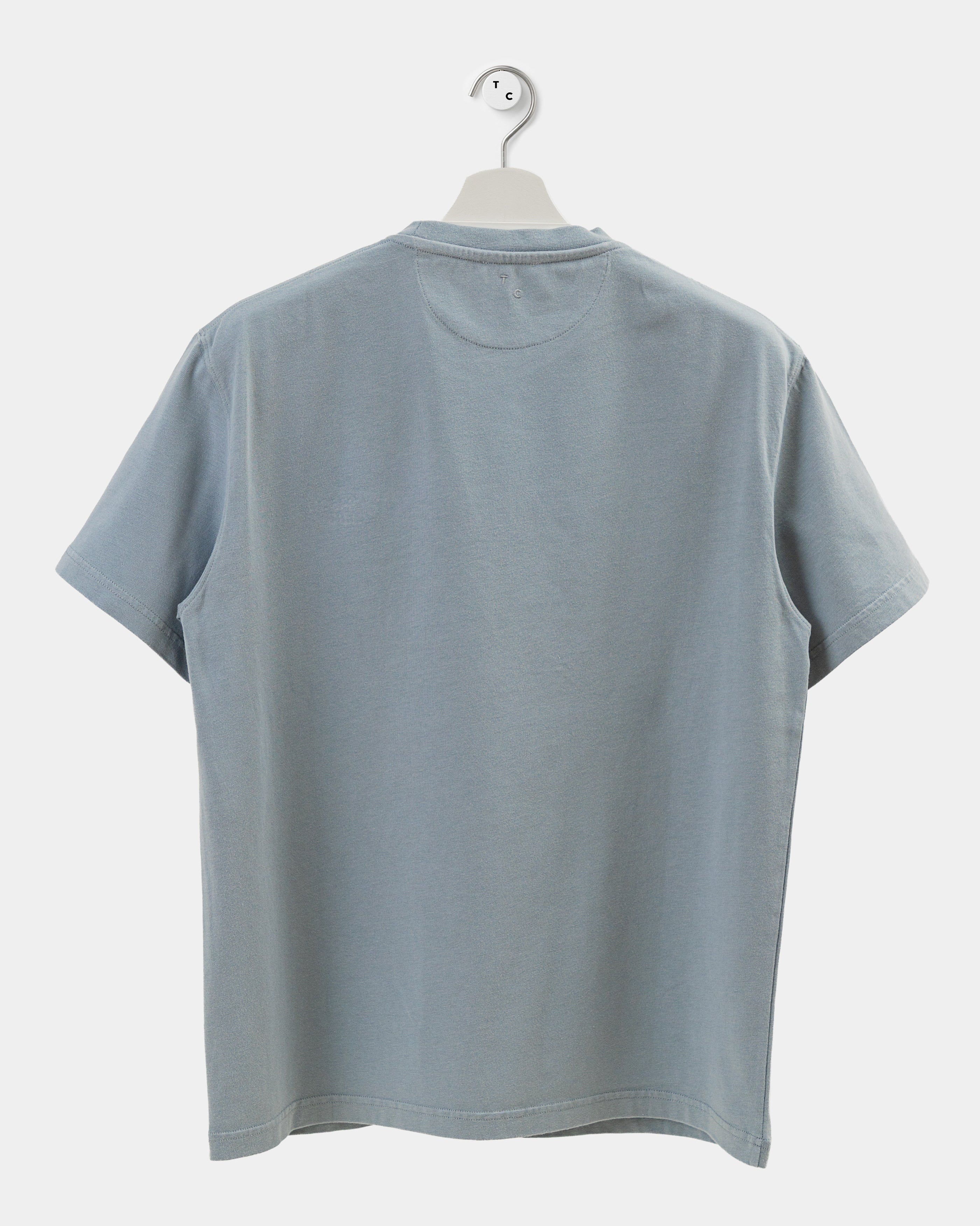 The Logo Embroidery T-Shirt – Light Blue
