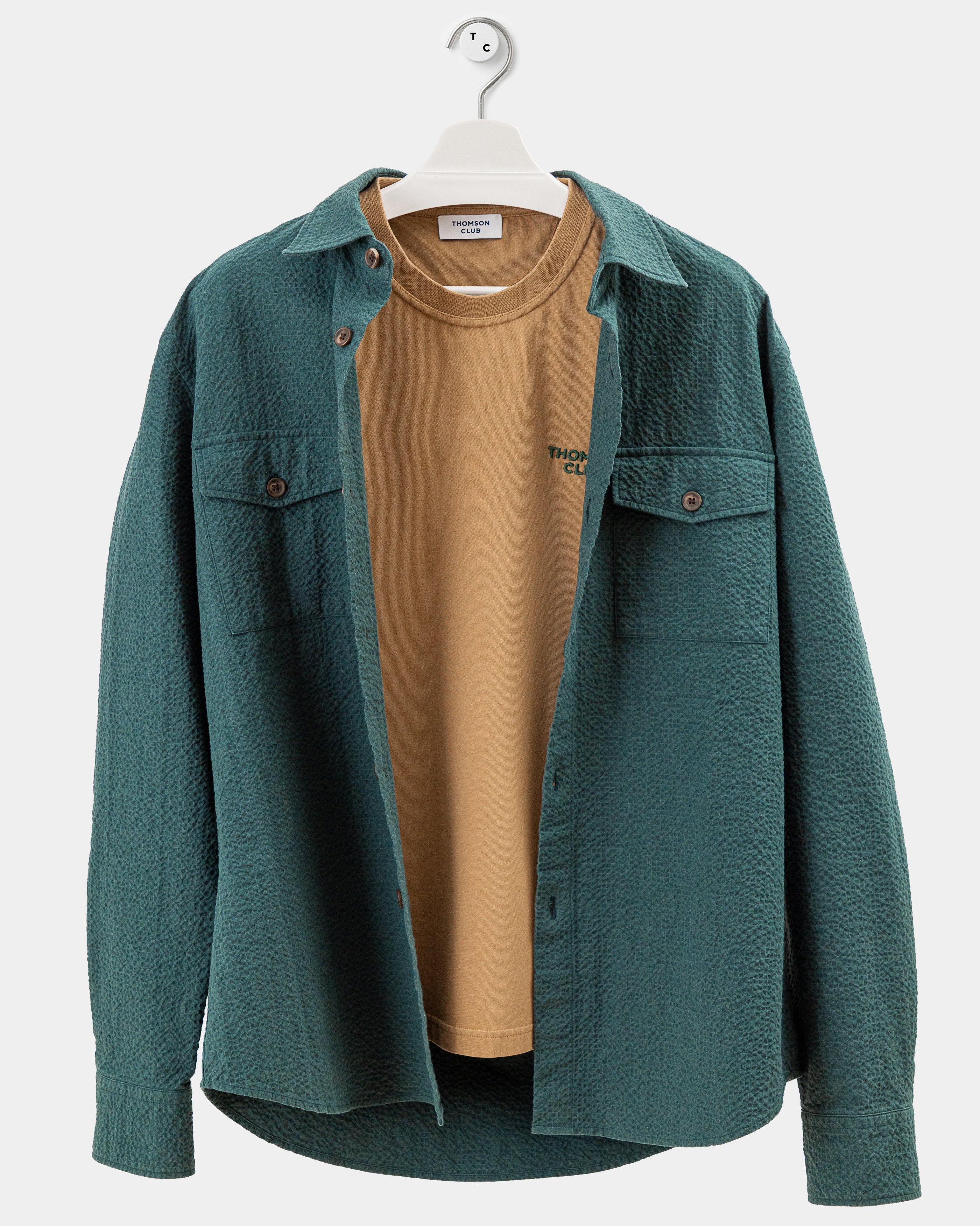 The Logo Embroidery T-Shirt – Camel