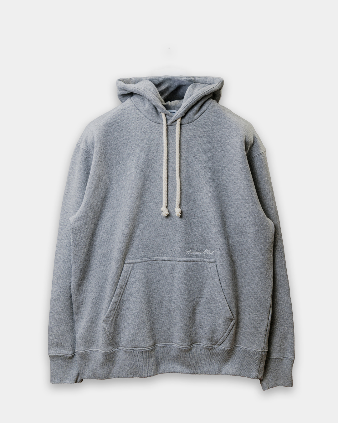 The Après Ski Society Hoodie - Grey Marl.