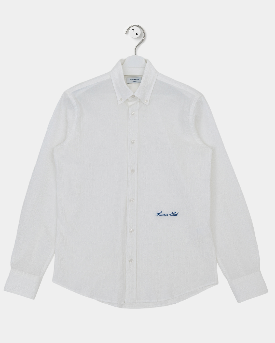 The Seersucker Shirt - White