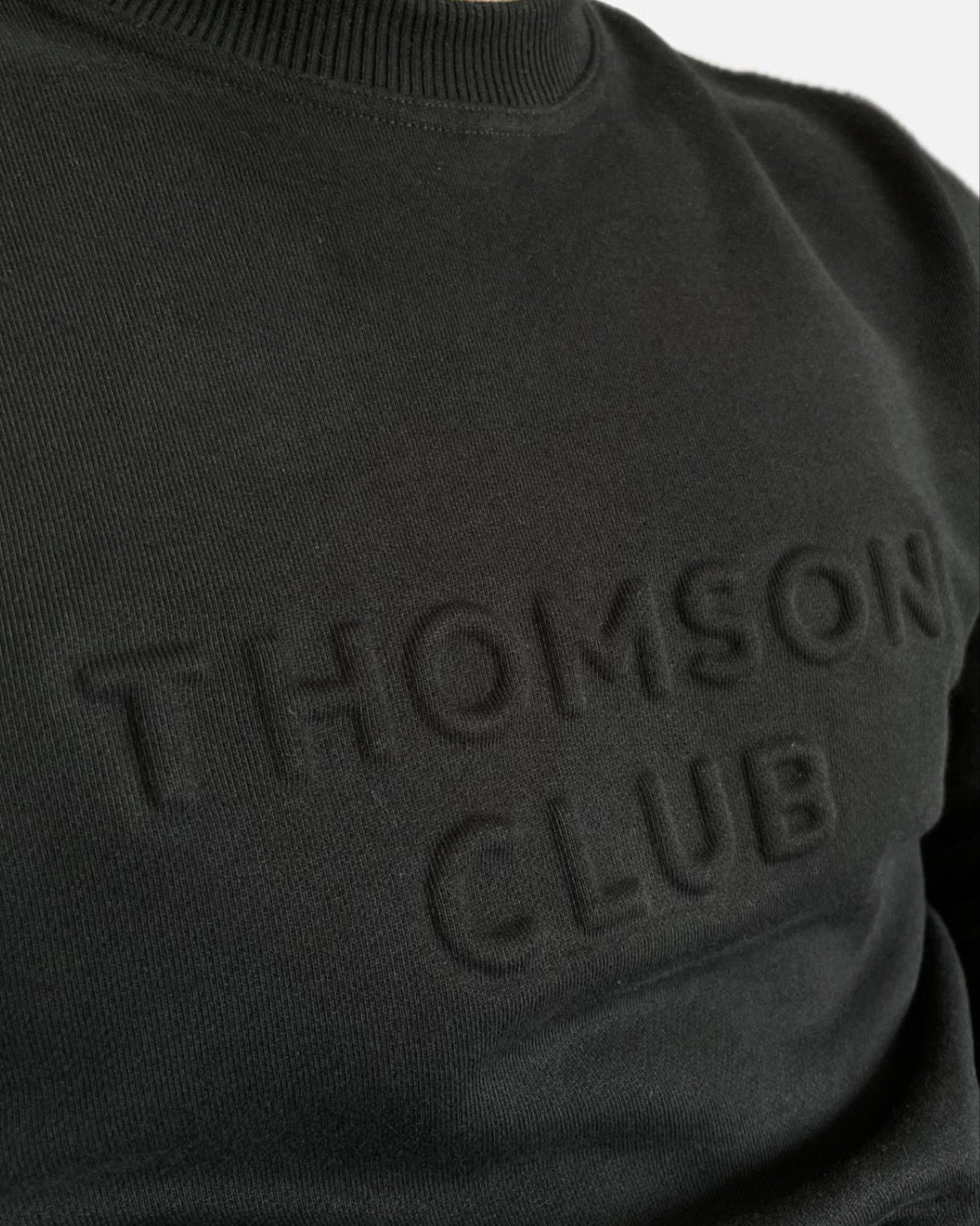 The Logo Box Sweat - Black