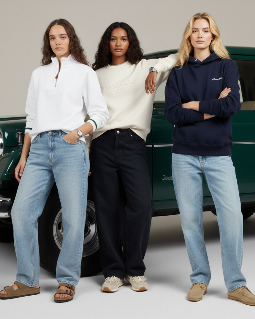 The TC Quarter-Zip - Off-White.