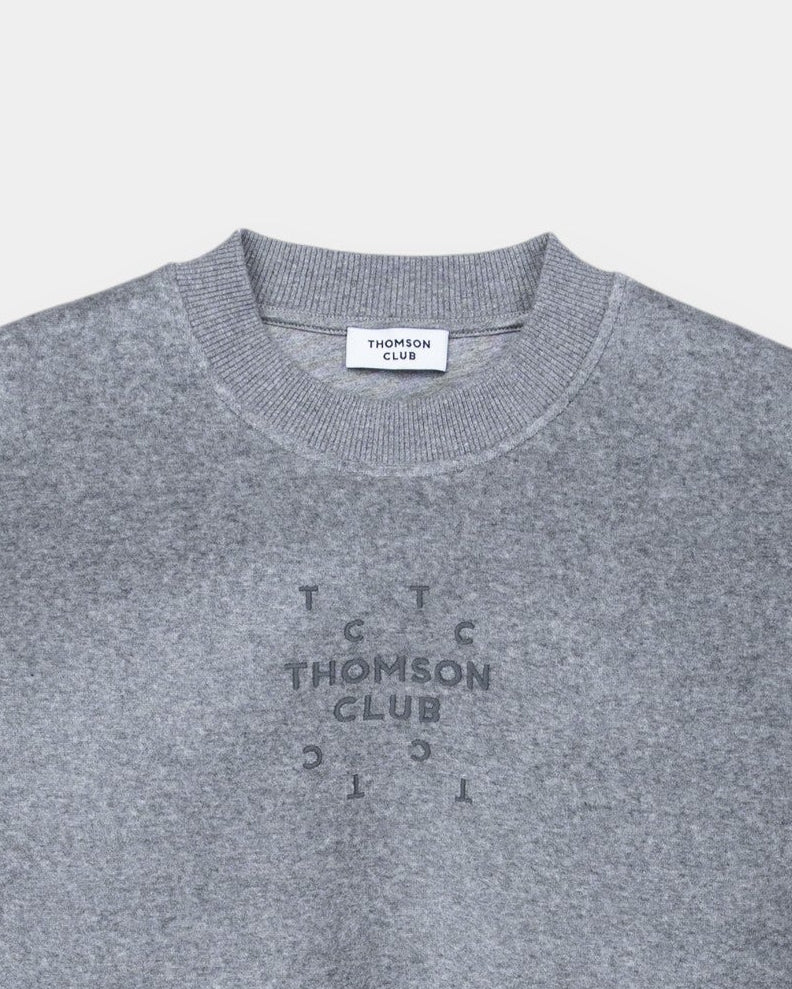 Velvet Sweatshirt Grey