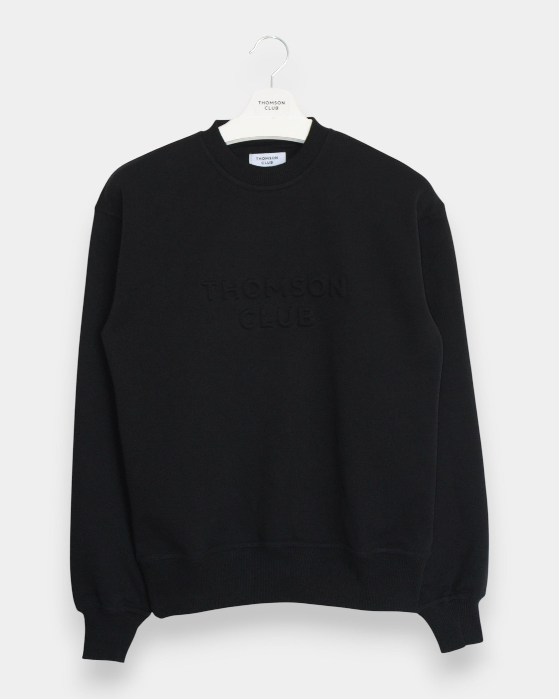 The Logo Box Sweat - Black.
