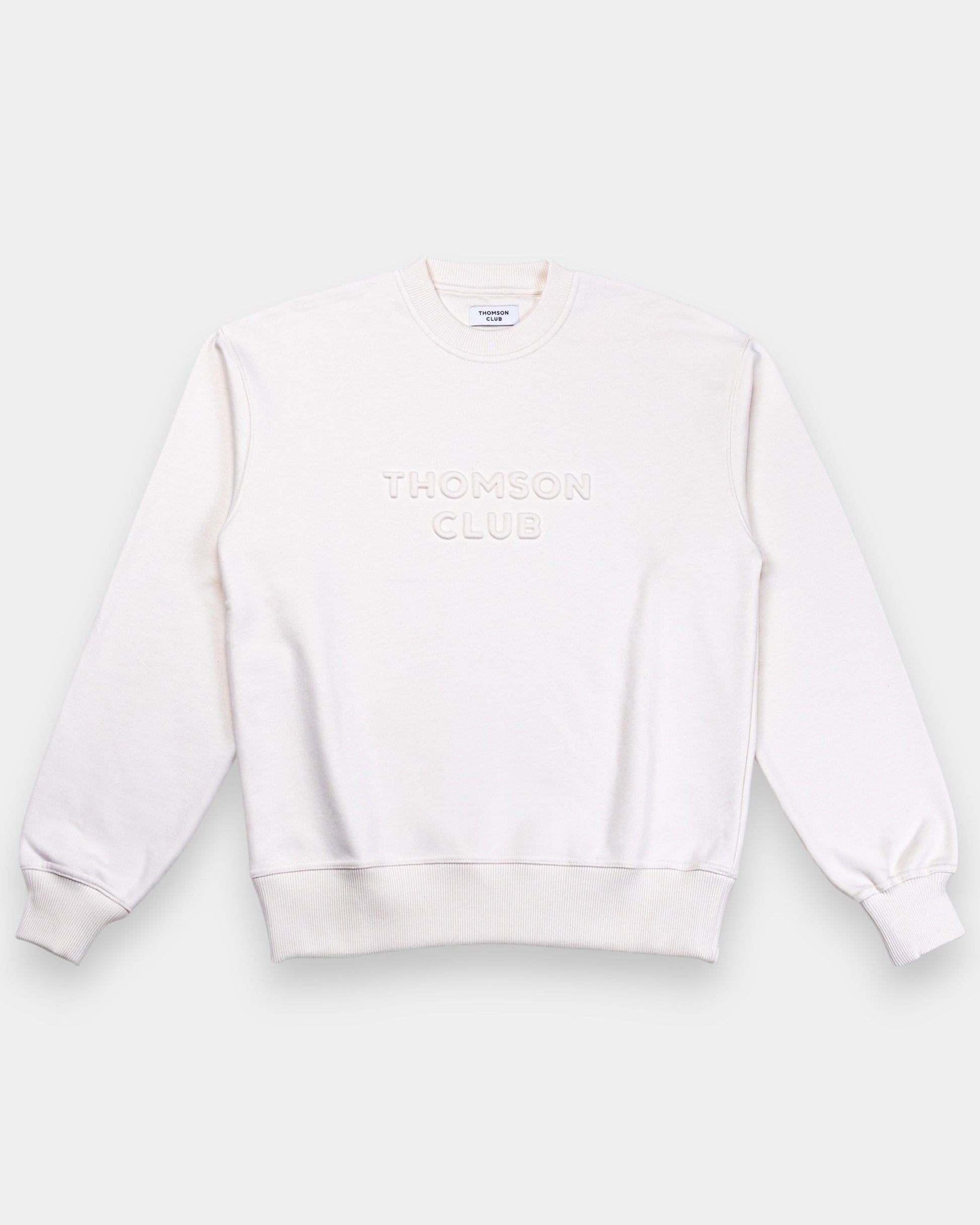 The Logo Box Sweat - Ivory
