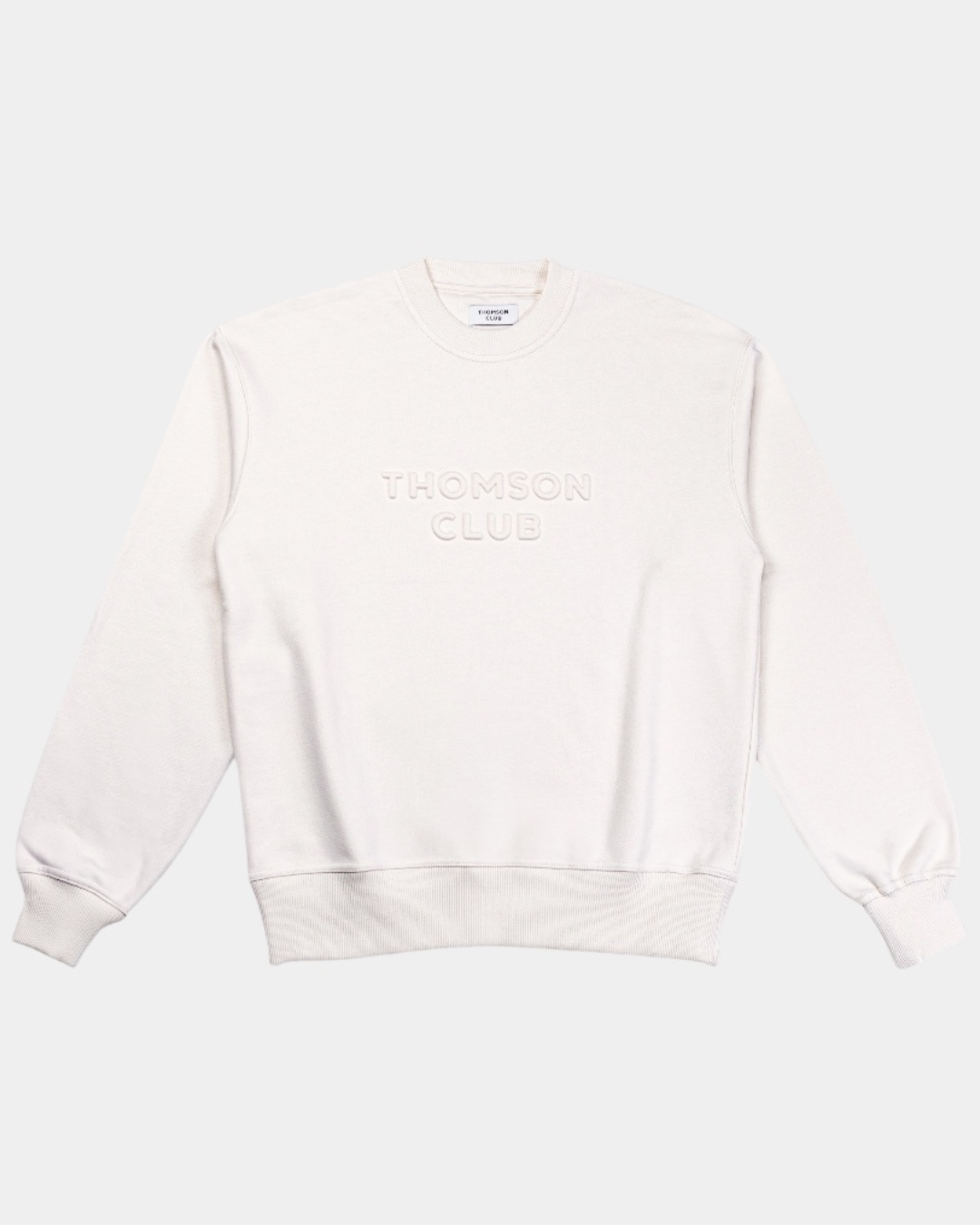 The Logo Box Sweat - Ivory.