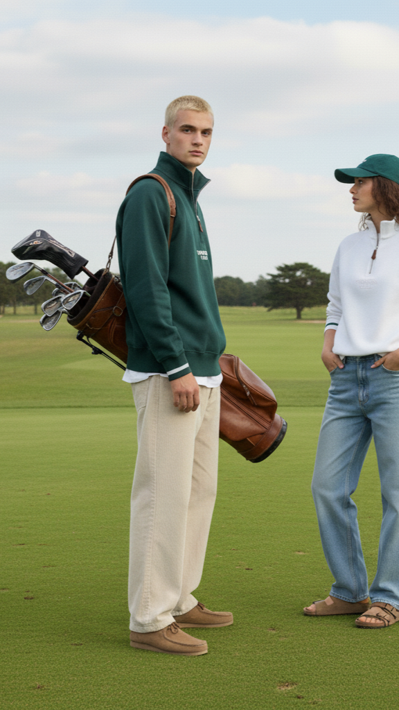 The TC Quarter-Zip - Green