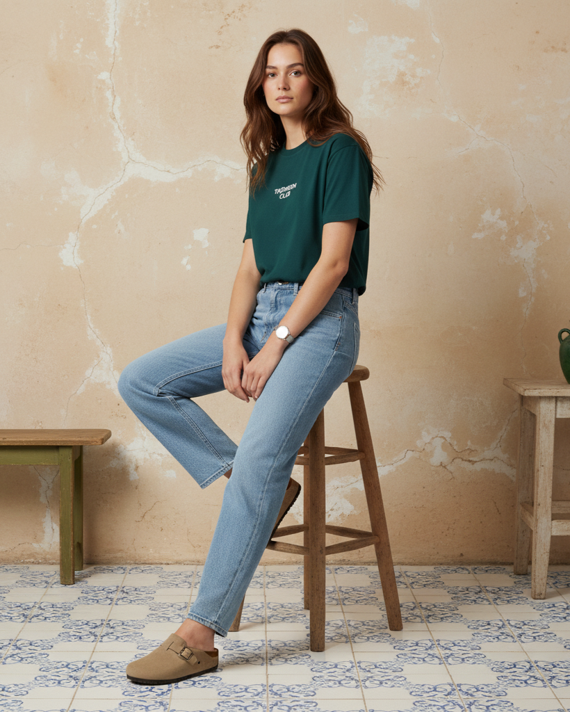 The TC T-Shirt - Green.