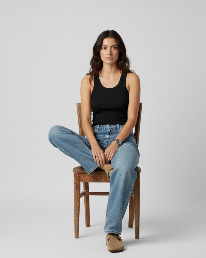 The TC Tank Top - Black.