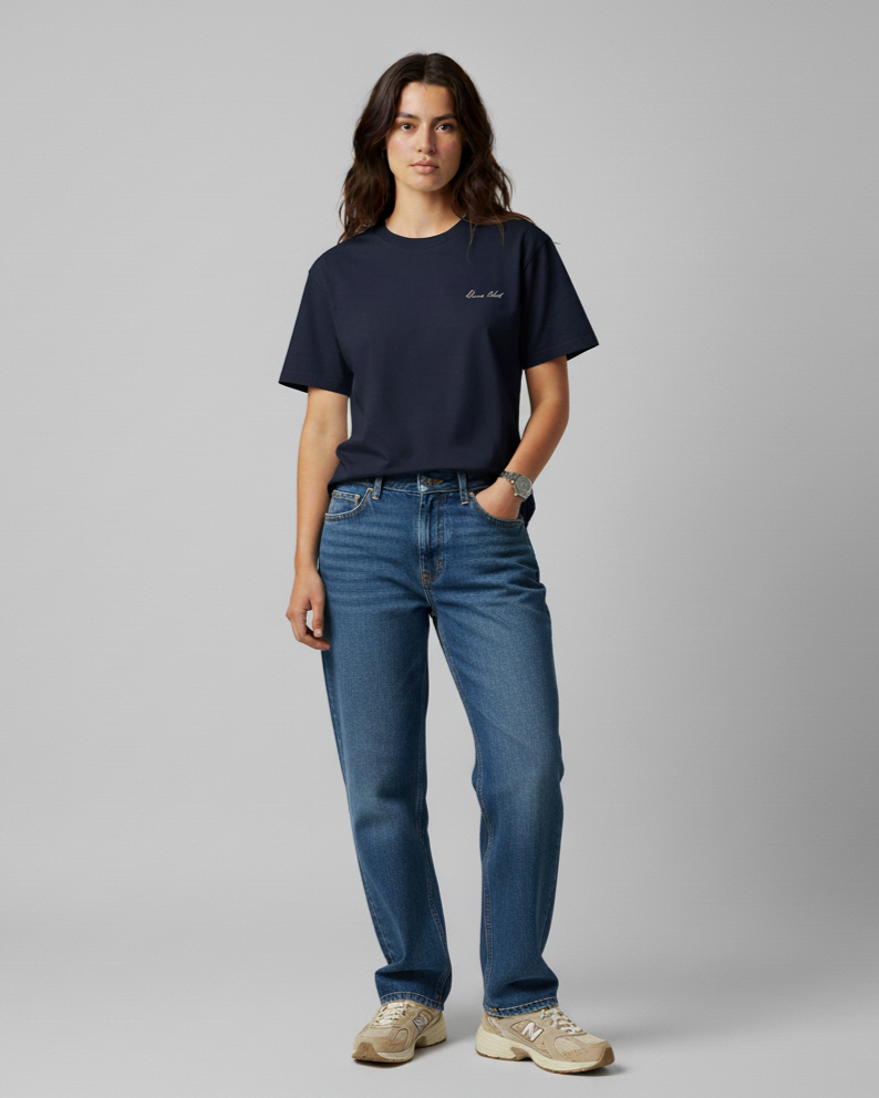 The Signature T-Shirt - Blue Navy.