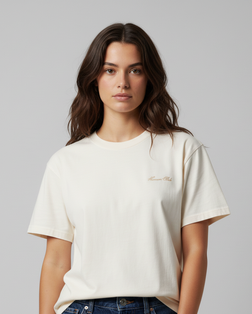 The Signature T-Shirt - Ivory