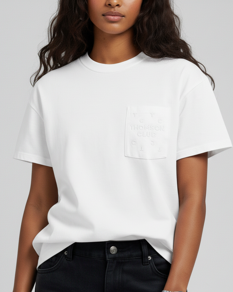 The Special Pocket T-Shirt - White.