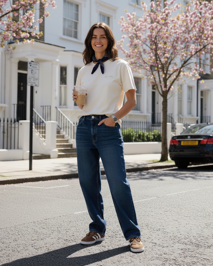 The Signature T-Shirt - Ivory.