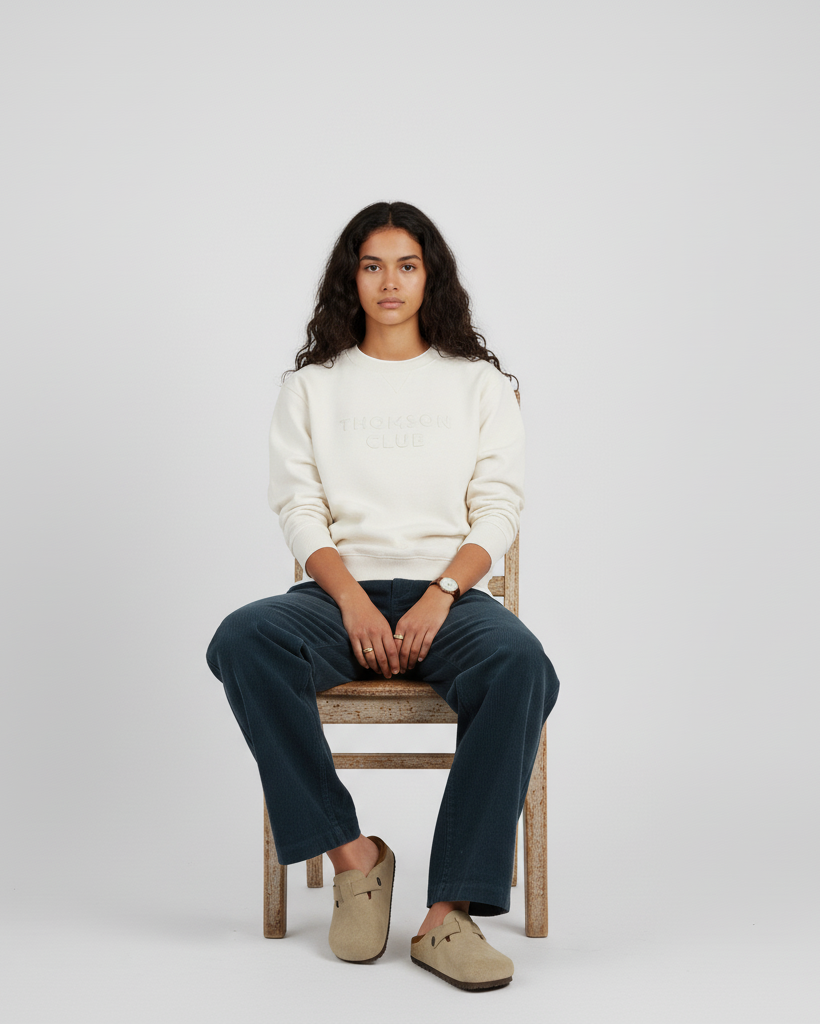 The Signature Cord Pants - Blue Navy.