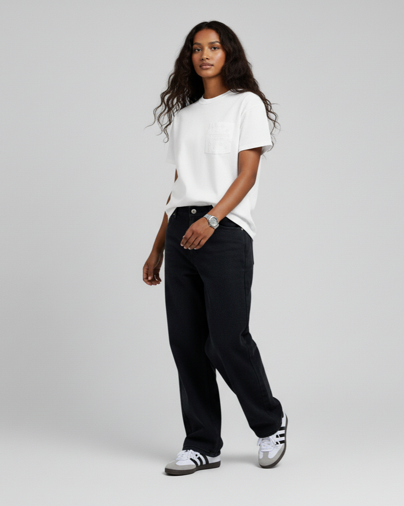 The Special Pocket T-Shirt - White.