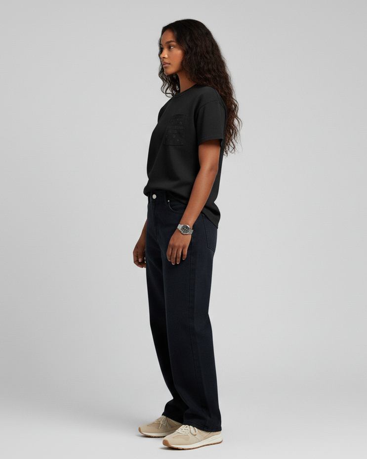 The Special Pocket T-Shirt - Black