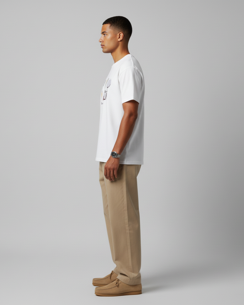 The Vintage Rackets T-Shirt - White