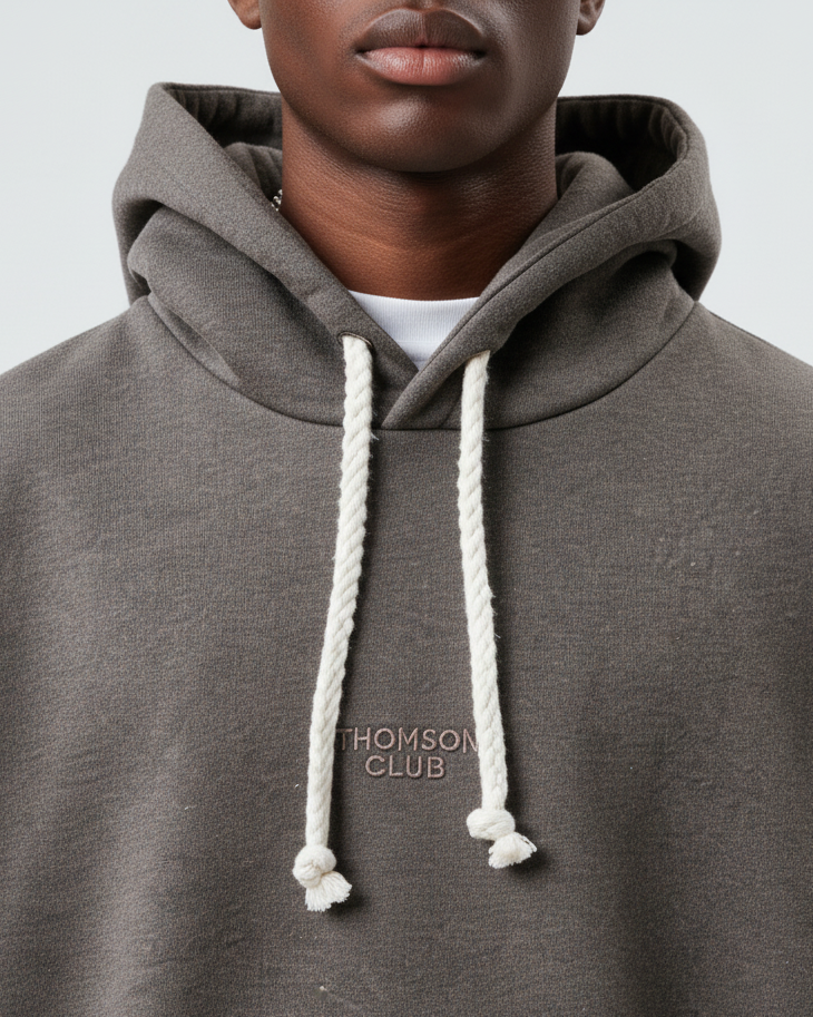 The TC Hoodie - Brown Marl
