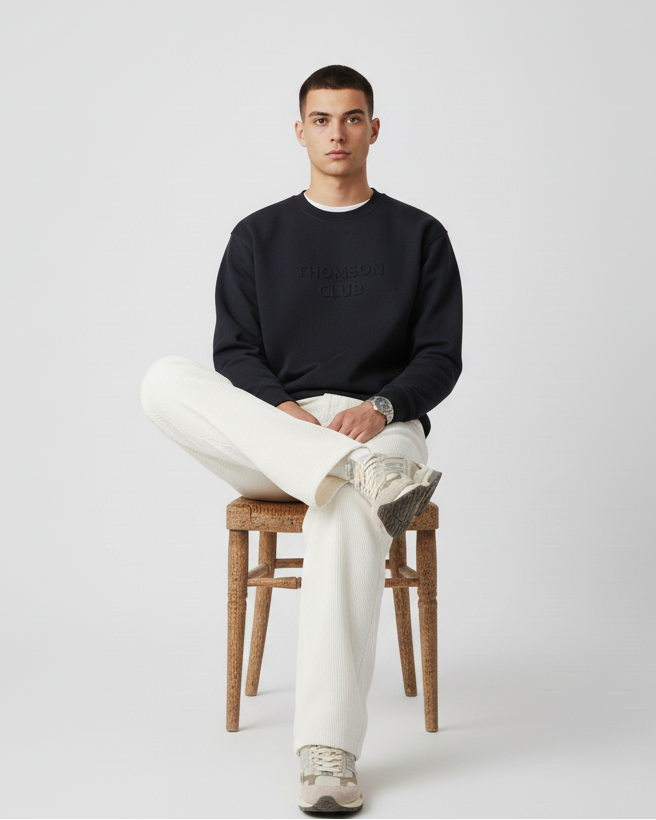 The Signature Cordury Pants - Ivory