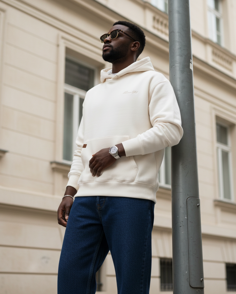 The Heavy Signature Hoodie - Ivory
