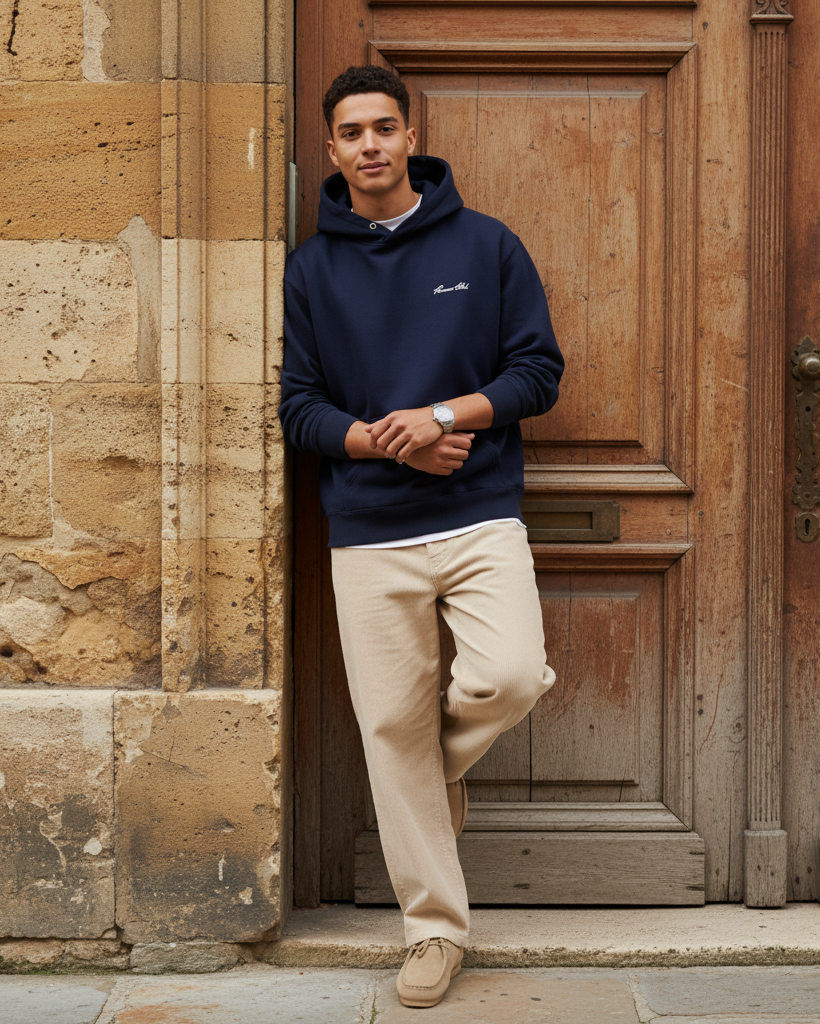 The Signature Hoodie - Blue Navy