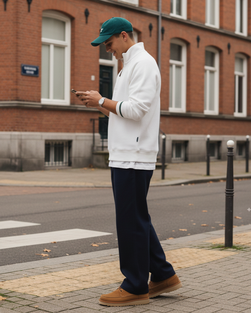 The TC Quarter-Zip - Off-White