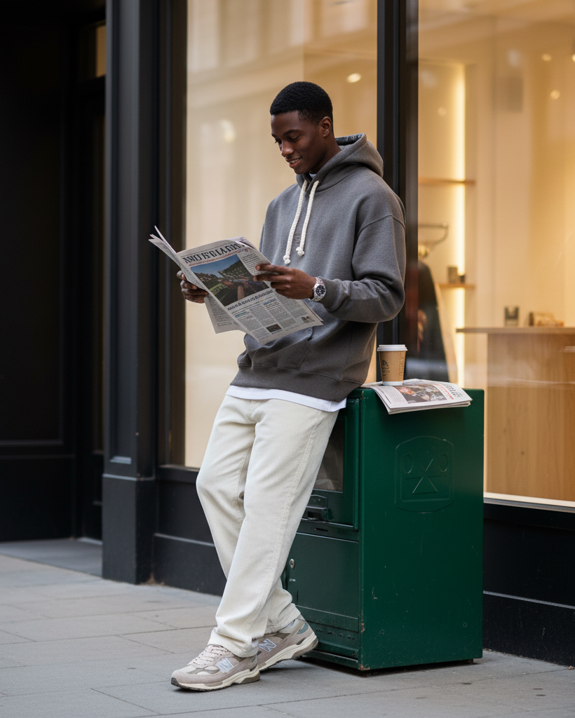 The TC Hoodie - Brown Marl