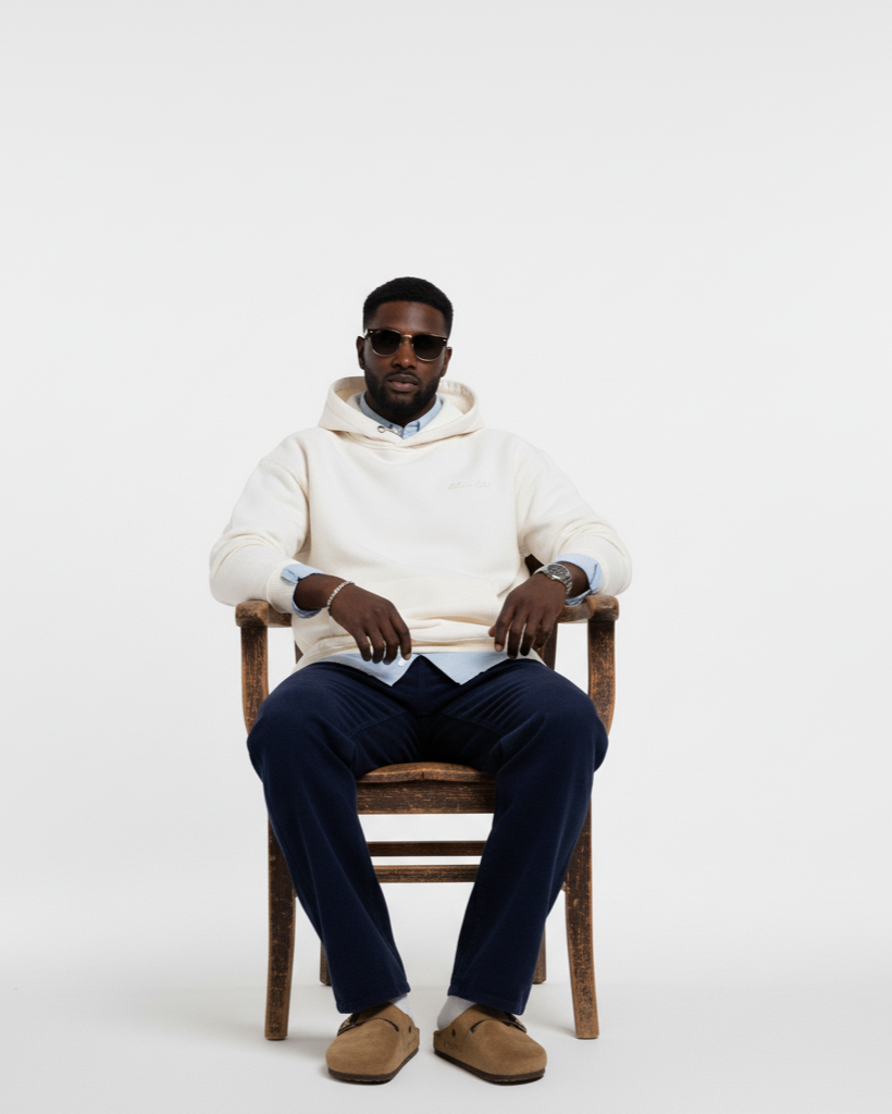 The Heavy Signature Hoodie - Ivory
