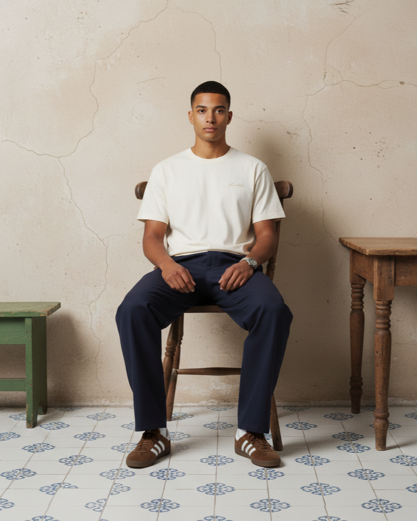 The Signature T-Shirt - Ivory