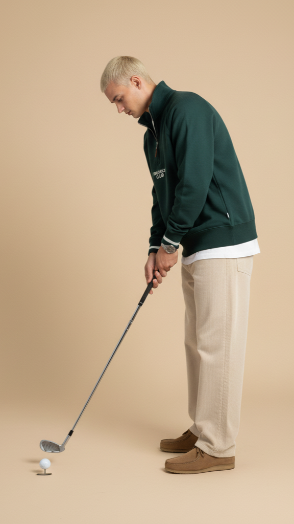 The TC Quarter-Zip - Green