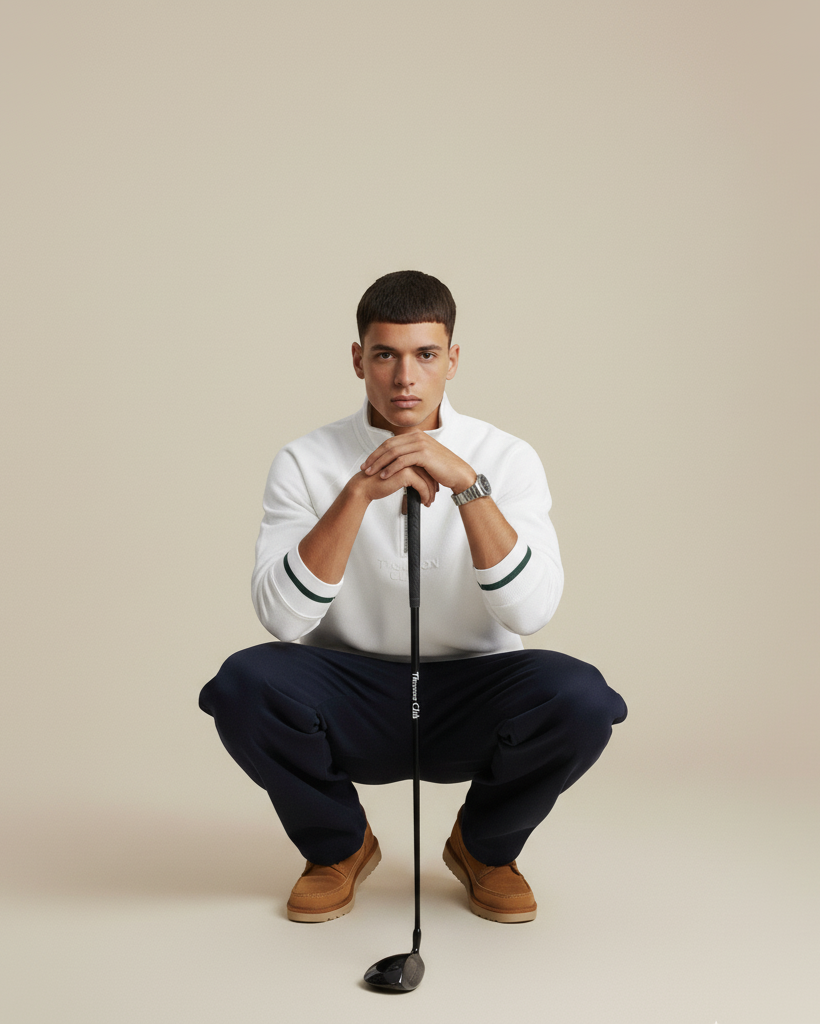 The TC Quarter-Zip - Off-White