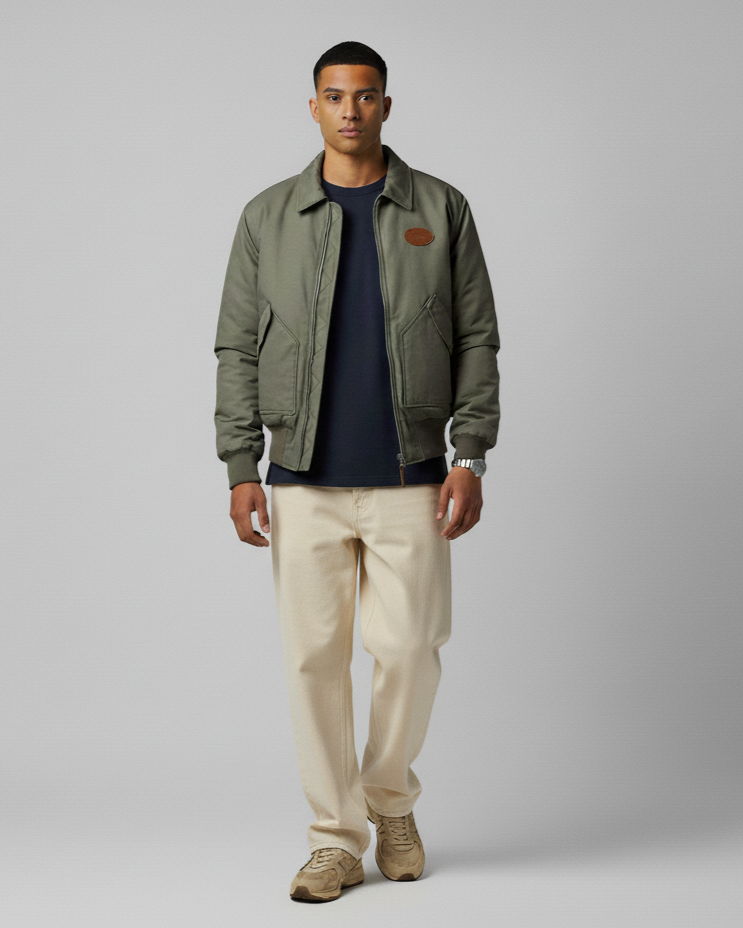 The TC Bomber Jacket - Khaki