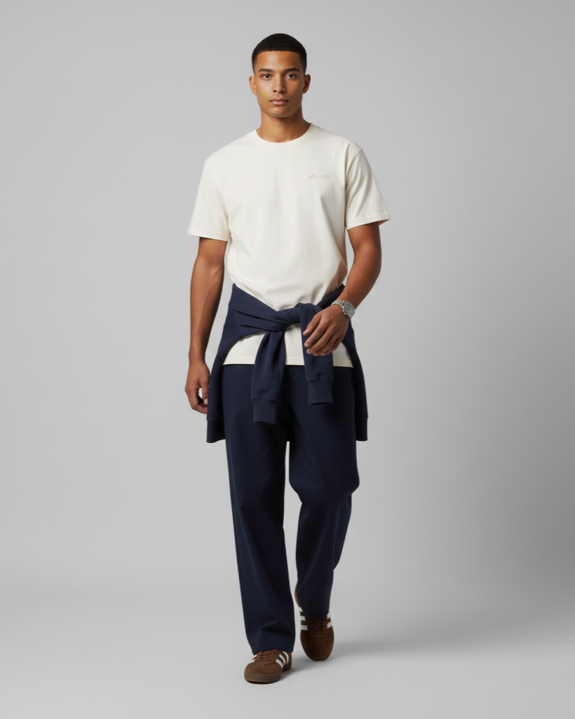The Signature T-Shirt - Ivory