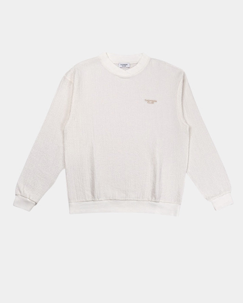 The Seersucker Sweat – Ivory