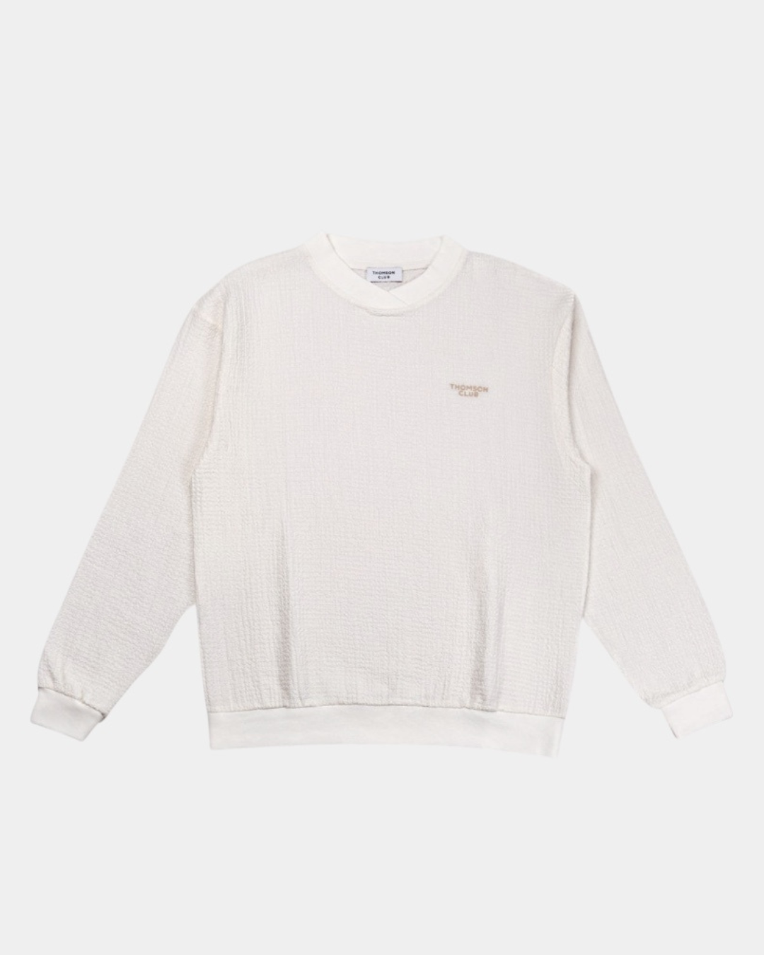 The Seersucker Sweat – Ivory.